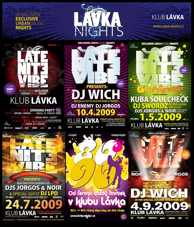 Late nite vibe, klub Lávka