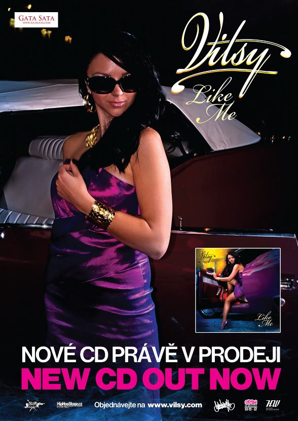 promo poster CD Vilsy - Like Me 