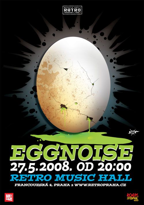 ilustration 4 Eggnoise band concert in Prague 