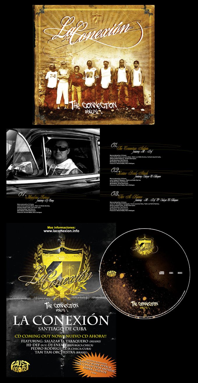 La Conexión (Santiago de Cuba)CD art, logo & layouts