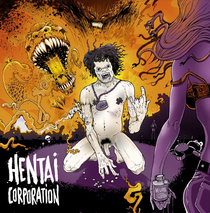 cover artwork for  HENTAI CORPORATION single NEUROL MACHINE