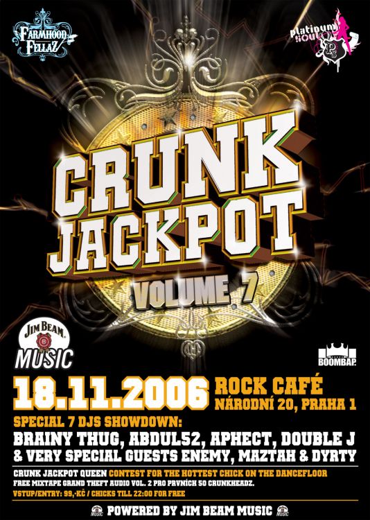 crunk jackpot prague rap nights