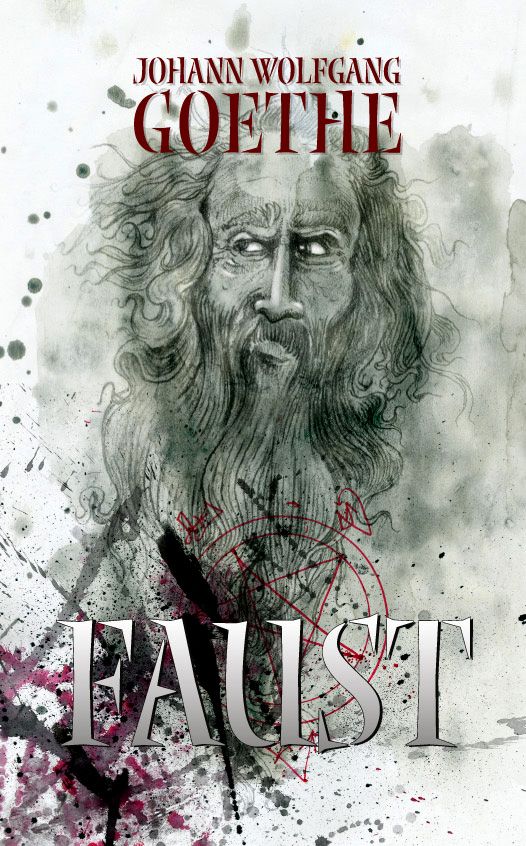 J.W.Goethe - Faust book cover/design/illustration