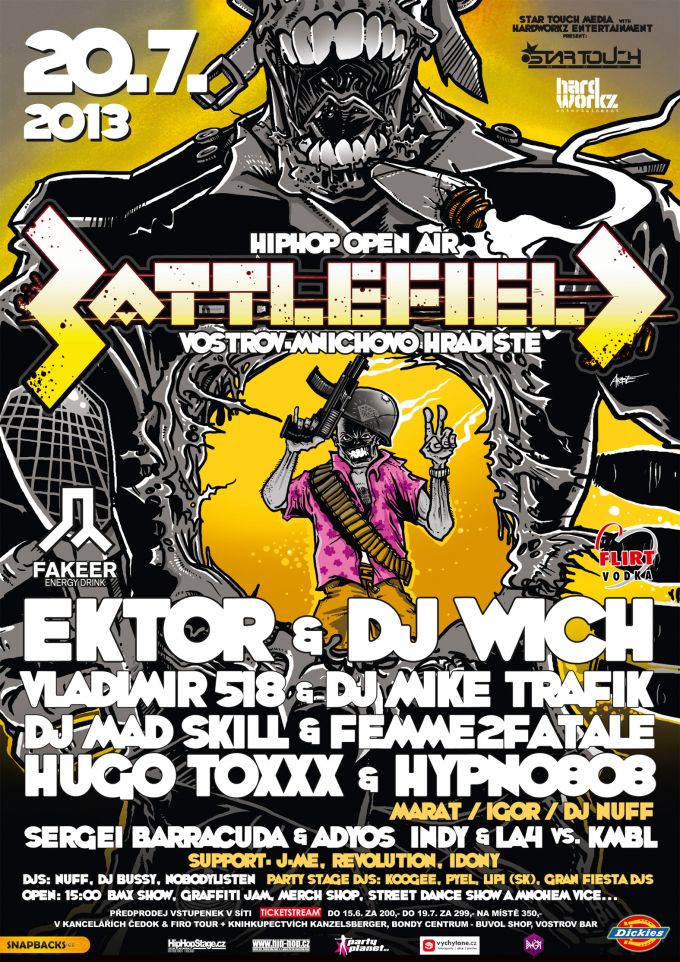 BattleField hiphop open air poster 