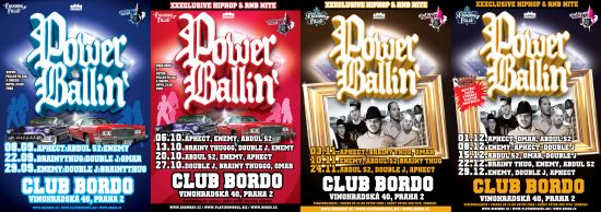 PowerBallin party series, Bordo Club Praha