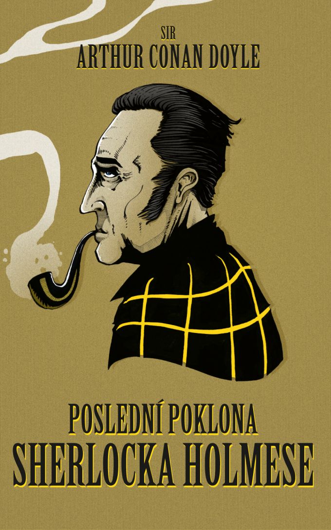 A.C.Doyle Posledni poklona sherlocka Holmese /book cover/design/illustration