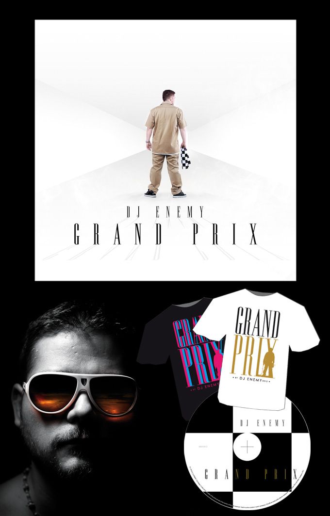 DJ ENEMY GRAND PRIX cd art & merchandise