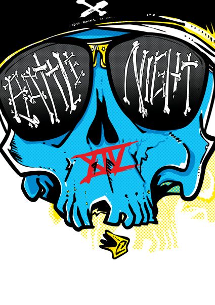 Battle Night XIV head ilustration