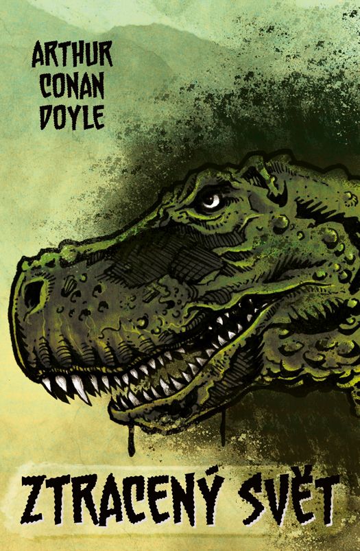 A.C.Doyle - Zracený svět  - book cover /illustration