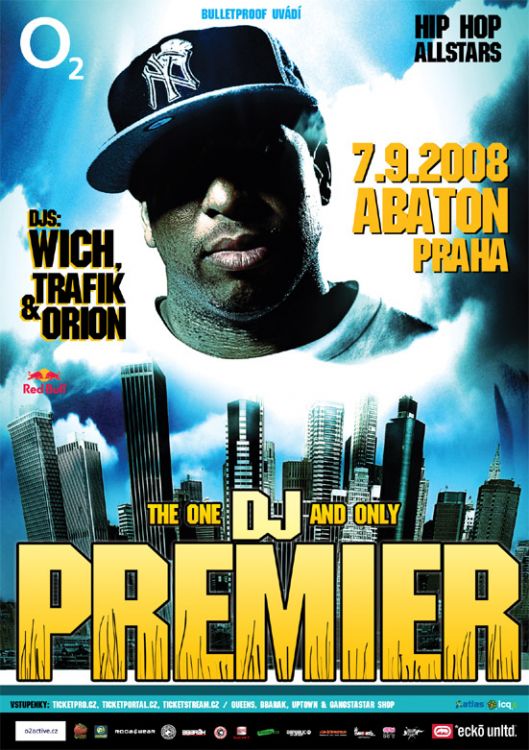 DJ Premier, concert Abaton praha